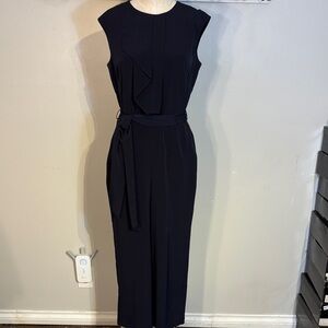 Chic Navy Jumpsuit by Maggy London size 8
